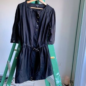 Black Dress Half Sleeve Bebe